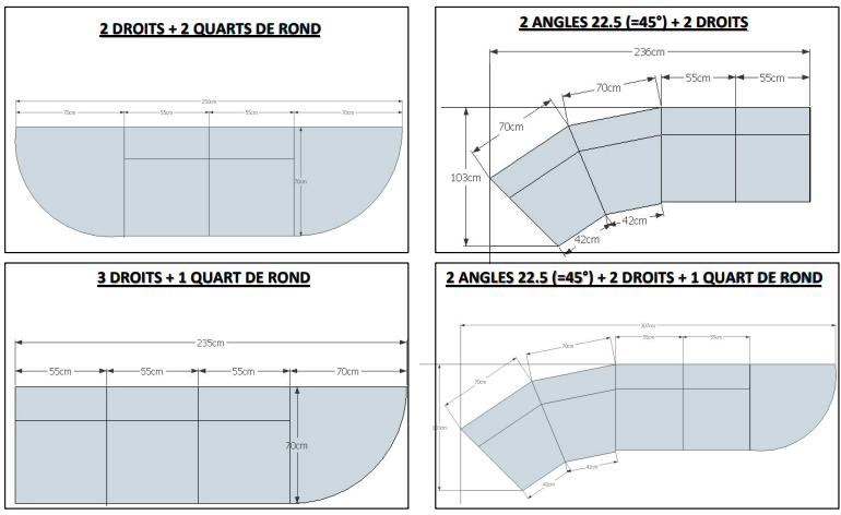 mobilier piste bowling