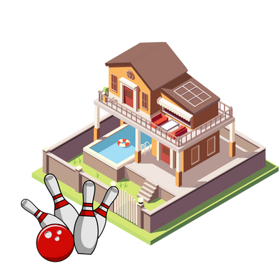 Installation pistes de Bowling Neoloisirs à domicile